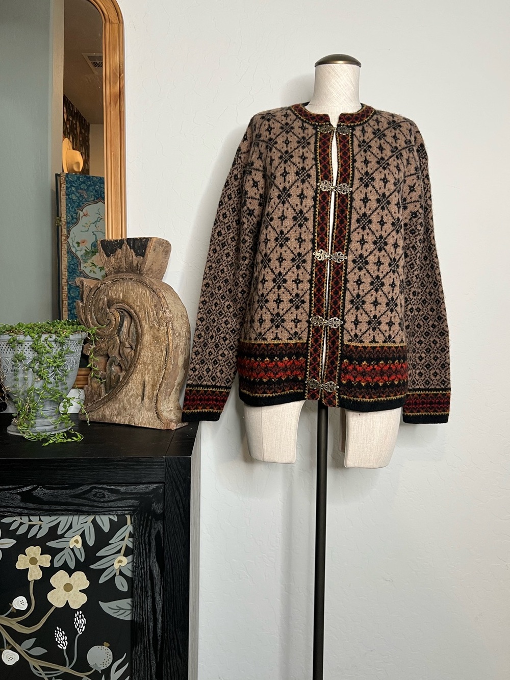 SKYR Cardigan 100% wool Cardigan